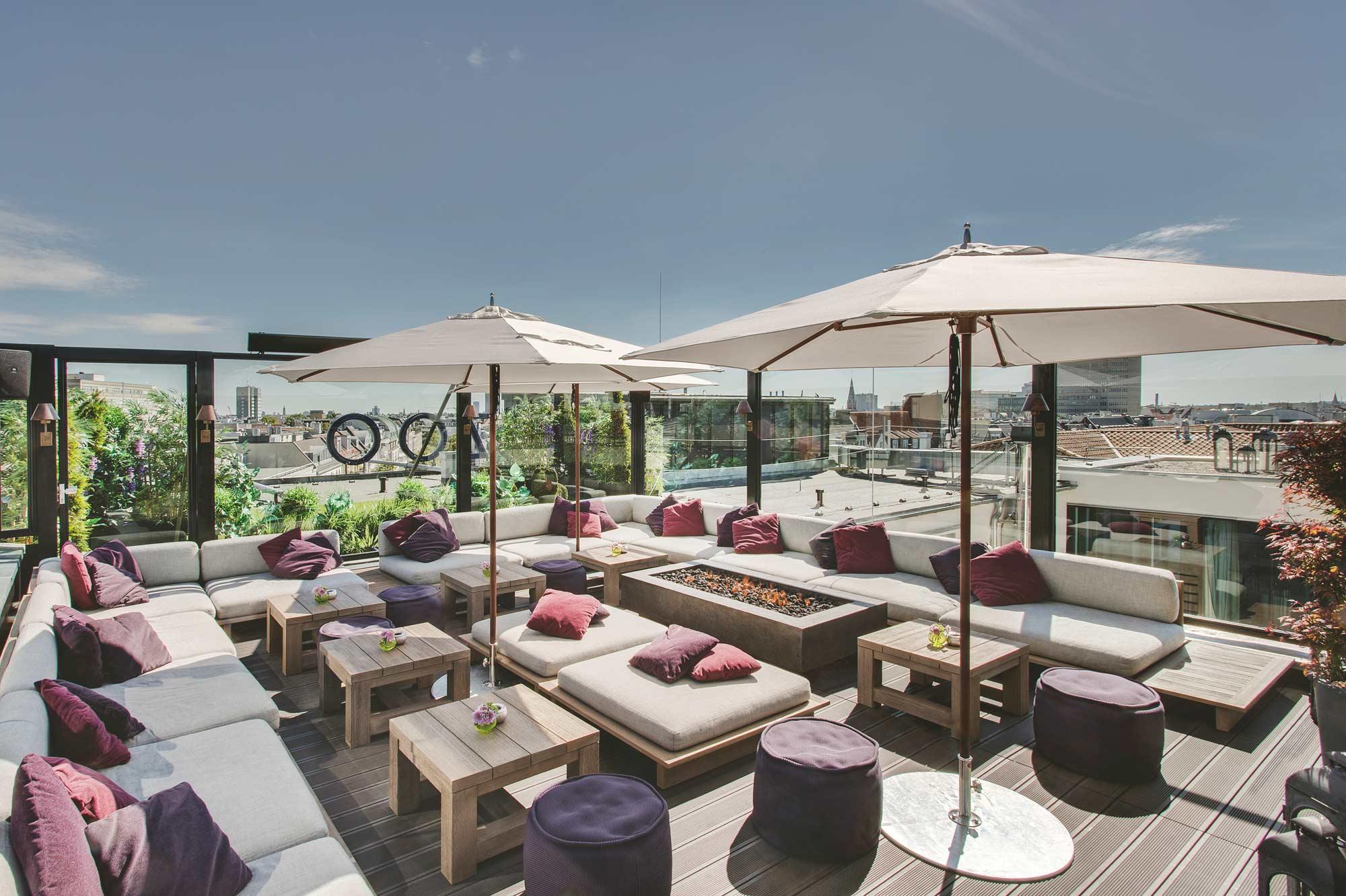 Hotel Zoo Berlin Dış mekan fotoğraf The rooftop bar