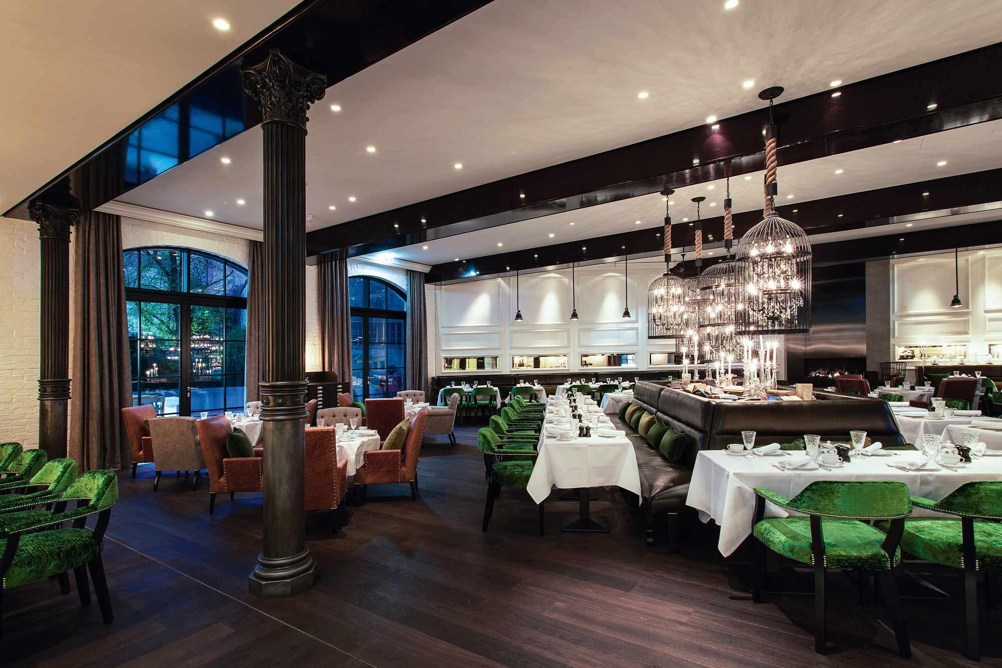 Hotel Zoo Berlin Dış mekan fotoğraf Interior of the restaurant
